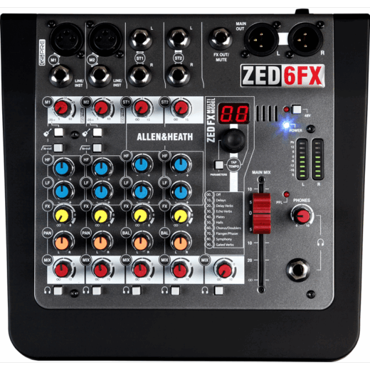 ALLEN & HEATH ZED 6FX