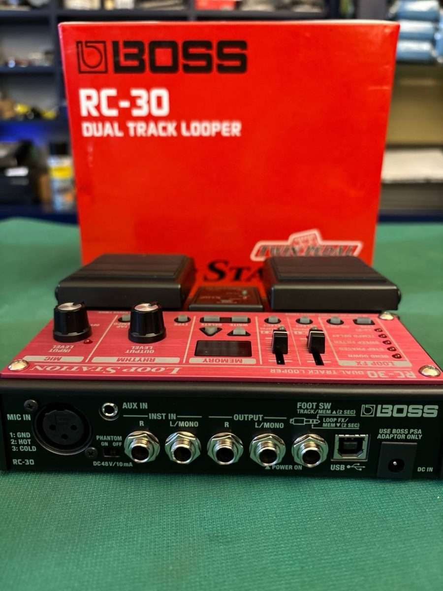 BOSS RC30 LOOP STATION A DUE TRACCE usato 3 BOSS RC30 LOOP STATION A DUE TRACCE usato - immagine 3