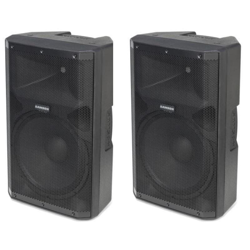 Samson RS115a – Coppia di Diffusori Attivi 15" Usato 1 Coppia di casse attive Samson RS115a con woofer da 15 pollici.
