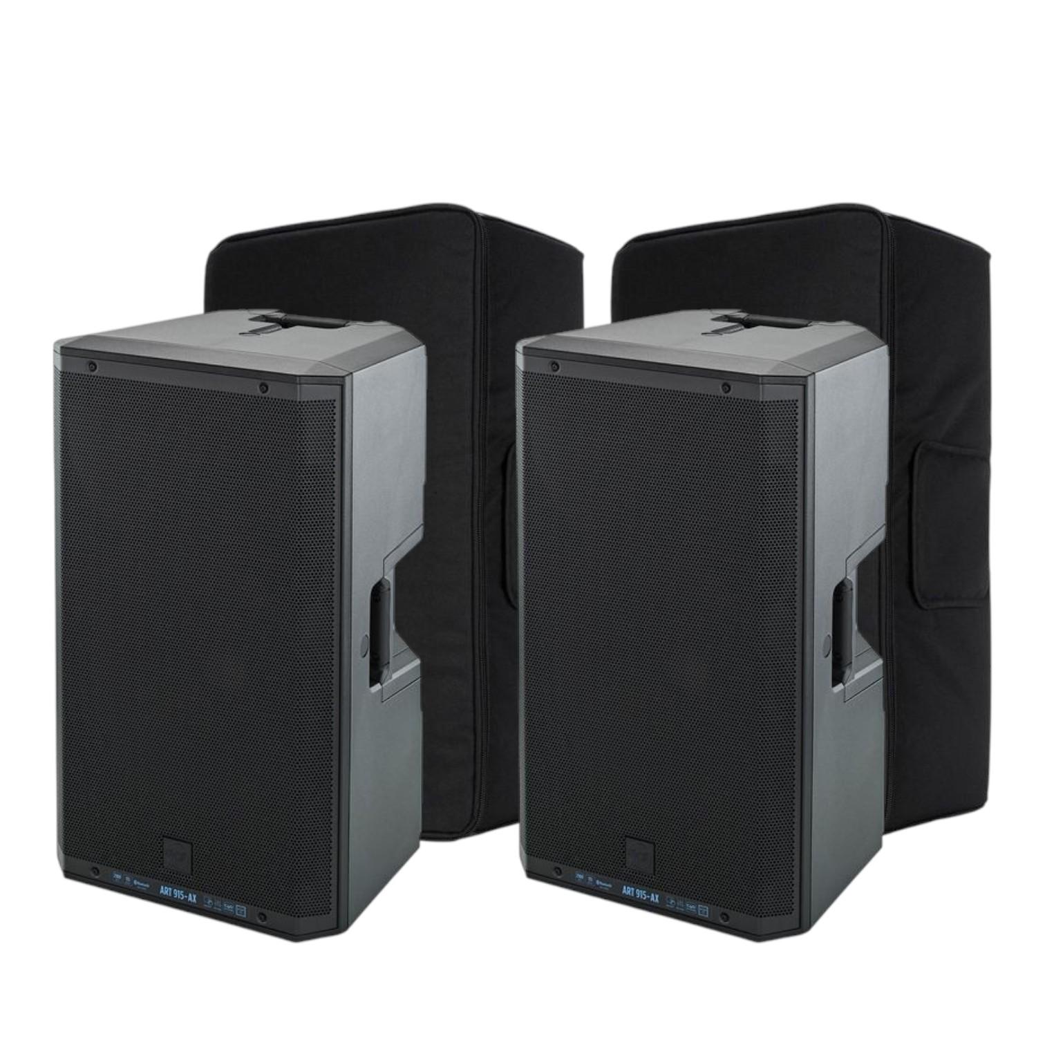 RCF ART 915-A Coppia Ex- demo Garanzia 24 mesi 1 Coppia di diffusori RCF ART 915 con griglia frontale e cover protettive