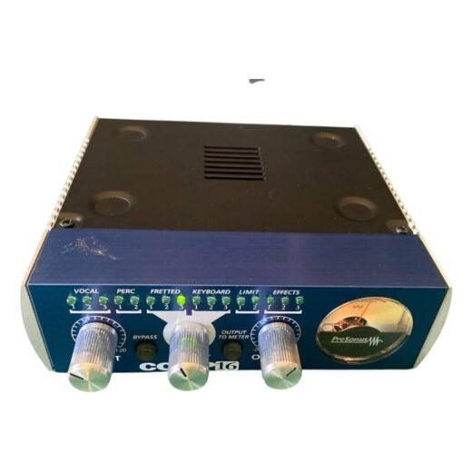 PreSonus COMP16 processore di dinamica con controlli frontali, preset LED e VU meter analogico