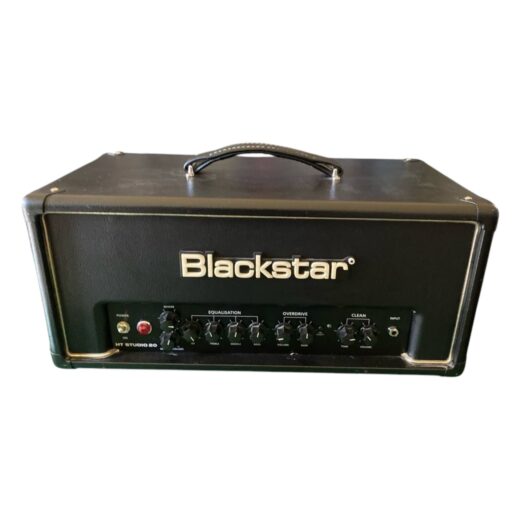 Blackstar HT Studio 20H testata valvolare 20W vista frontale con logo, controlli Clean, Overdrive, EQ e ISF