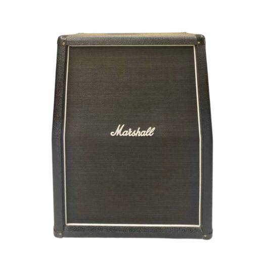 Marshall MX212AR cabinet per chitarra 2x12 verticale con griglia frontale, logo Marshall e rivestimento nero